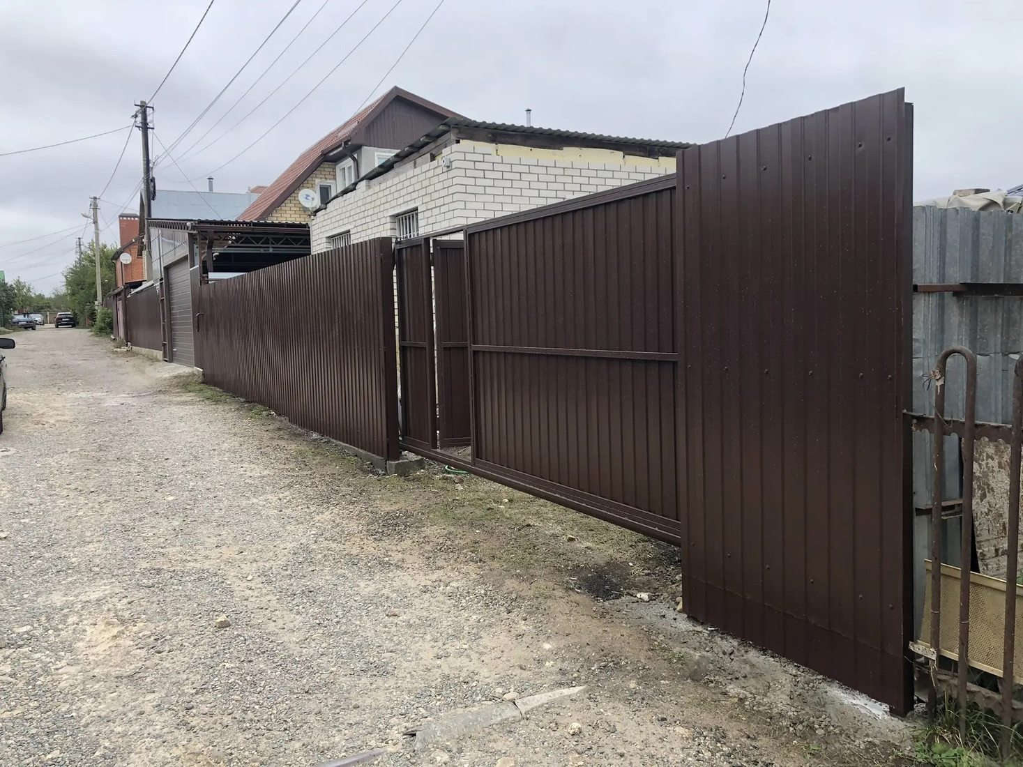 забор из профнастила под ключ в ставрополе